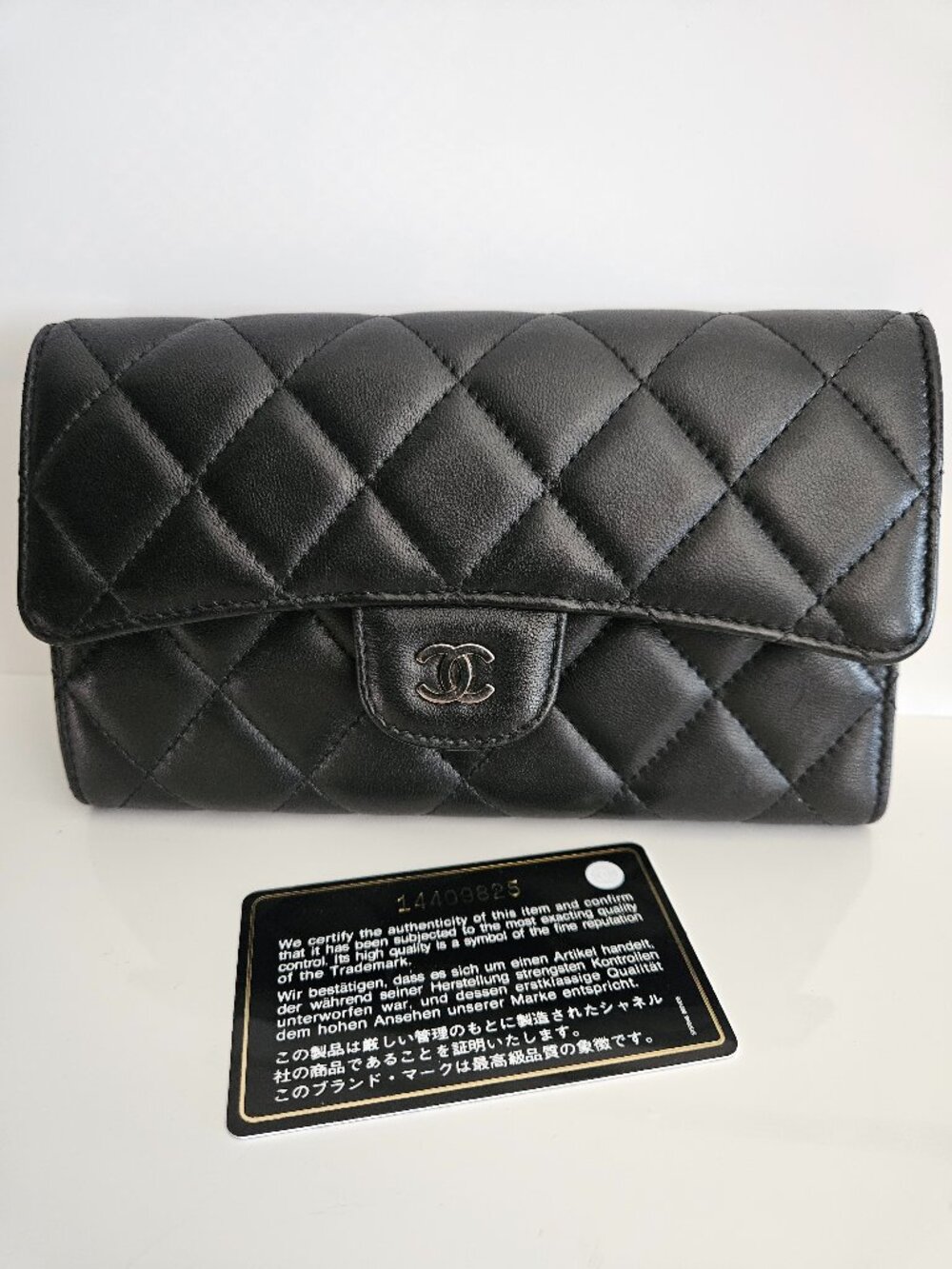 Chanel Trifold Wallet